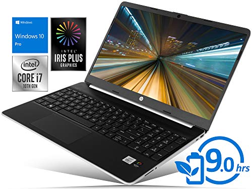 HP 15 Laptop, 15.6″ HD Touch Display, Intel Core i7-1065G7 Upto 3.9GHz, 16GB RAM, 512GB NVMe SSD, HDMI, Card Reader, Wi-Fi, Bluetooth, Windows 10 Pro