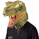 Ylovetoys Head Mask Dinosaur Mask Novelty Halloween Christmas Easter Costume Party Masks Funny Latex Animal Head Mask