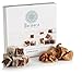 Turkish Delight with Fig and Walnut by Marmara Authentic Sweet Confectionery Gourmet Gift Box Candy Dessert Large,8.8 ounces
