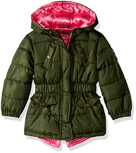 Pink Platinum Baby Girls Anorak Jacket, Forest, 18M