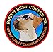 Sillybean Best Dog Mom Dog Dad Ground Coffee Sampler Gift Box | 8 Delicious Fresh Roasted Coffees with Fun Dog-Themed Names and Labels Ready to Give or Send