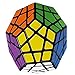 Megaminx 3x3x3 Speed Magic Cube Puzzles,12 Colors Dodecahedron ABS Ultra-smooth Master Speed Twist Cube,Brain Teaser Toys & Gifts by YKL WORLD (Black)