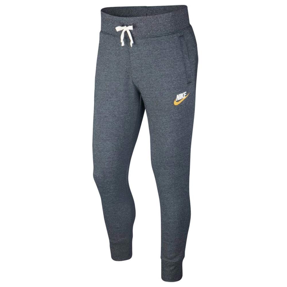 NIKE M NSW Heritage Jggr – Men's Long Sleeve Top, Mens, 928441 012, Black/HTR, S