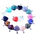 Heart Pendants 20pcs Small Love 0.63inch Charms Crystal Heading Chakra Stone Pendants for Necklace Earring Jewelry Making