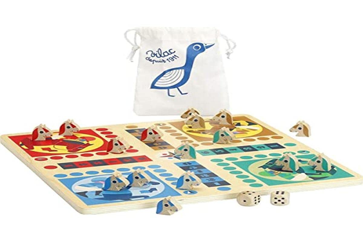 Vilac - Coffret de Jeux Dada-Oie Ingela P, Arrhenius Activity Centres, Multi-Colour (7607)