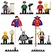 8 Sets Justice League Superman Green Lantern Red Tornado Minifigures Blocks Toy