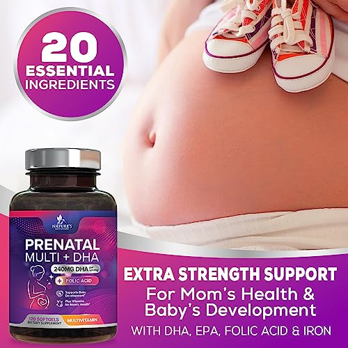 Prenatal Multivitamin with Folic Acid & DHA, Prenatal Vitamin