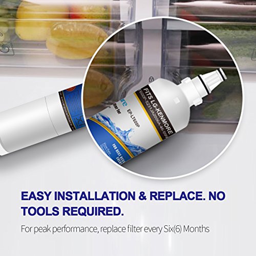EXCELPURE-NSF-Certified-EP-LT600P-Replacement-Refrigerator-Water-Filter-Compatible-With-LG-LT600P-5231JA2005A-5231JA2006B-HDX-FML-2-and-Kenmore-9990-46-9990-469990-4-Pack