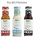 FAT & Happy Italian Dressing 8oz, KETO, MCT Oil, No Sugar, Vegan, Gluten Free, Non-GMO