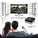 Android tv Box 8.1, MX10 Android TV Box with Quad Core 4GB DDR4 /32GB eMMC Storage True 4K HDR @60fps UHD Video Playback USB 3.0 and Fast Ethernet Port/WiFi [M8S MXQ Upgraded/ 8 Seconds Fast Boot]