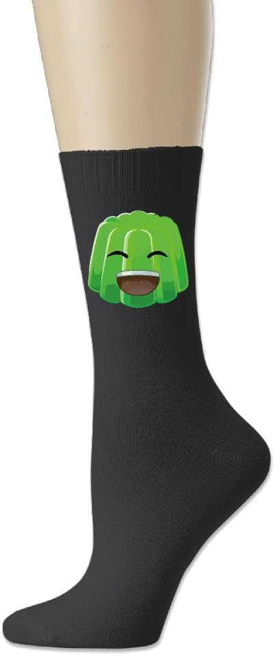 Unisex Cool Smiling Face Graphic Cotton Crew Sock