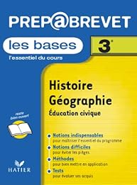 Histoire-géographie, éducation civique, 3e