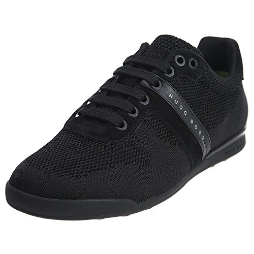 Hugo Boss Men's Sneaker Arkansas Lowp Syjq Fashion Shoes 50327365 001 Black (9)
