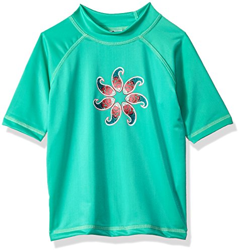 Kanu SurfGirls' Jade UPF 50+ Sun Protective Rashguard Swim Shirt