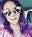SojoS Women's Double Wire Double Rimmed UV400 Cat Eye Sunglasses SJ1047 With Gold Frame/Grey Lens
