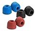 Comply Foam Premium Earphone Tips - Isolation T-500 (Multi-Color, 3-Pairs, Large)