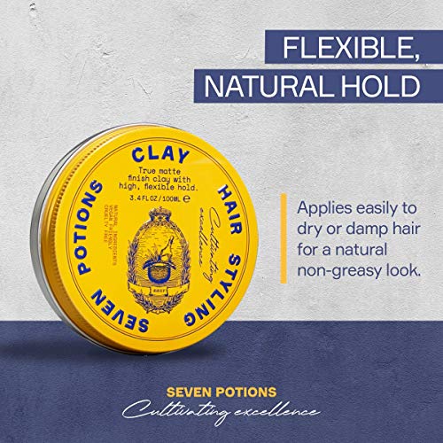 Hair Clay For Men and Women 3.4 fl oz High Hold Matte Pomade