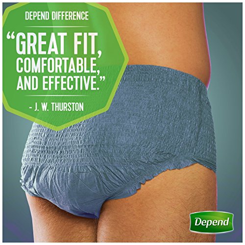 Depend FITFLEX Incontinence Underwear for Men Maximum Absorbency