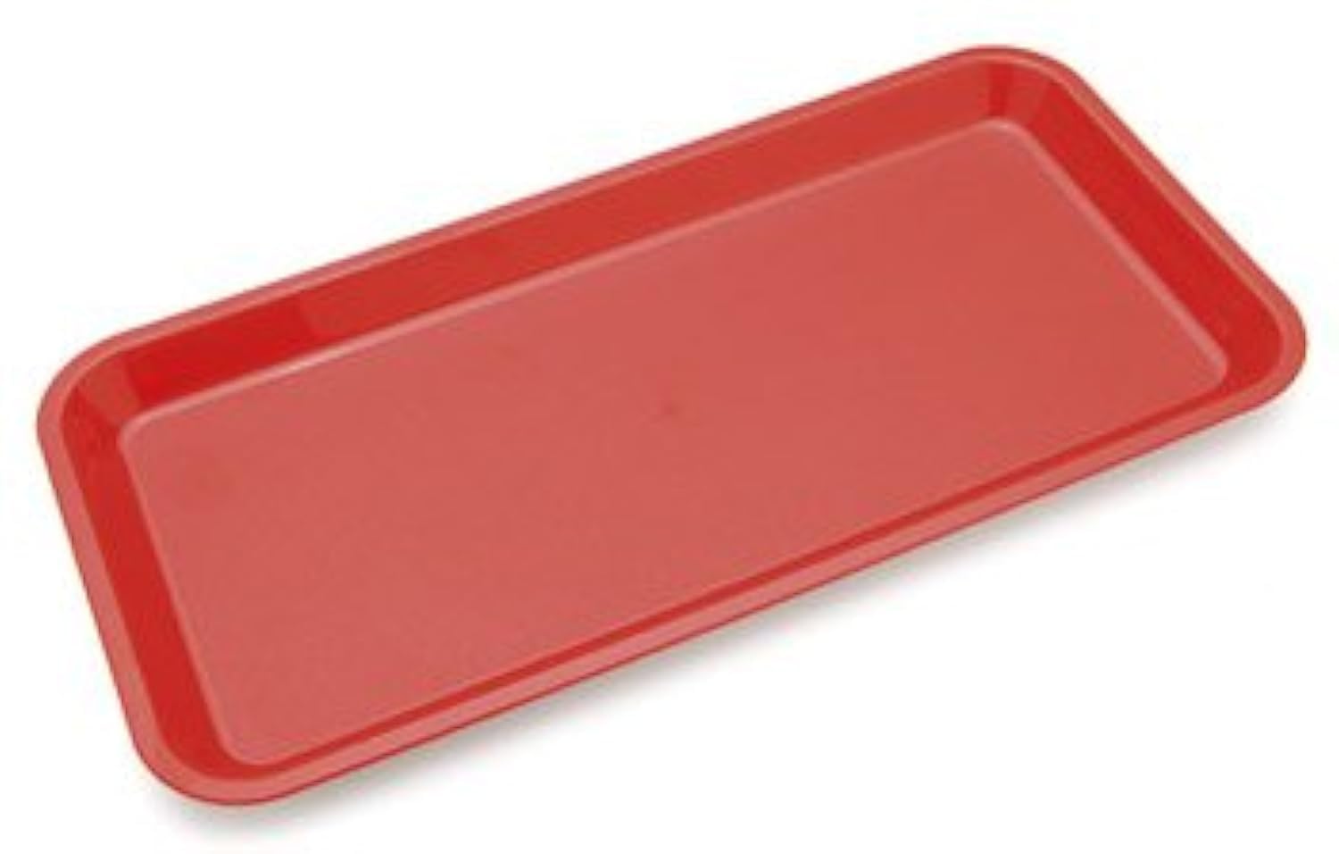 Harfield Polycarbonate Plastic Individual Serving Platter Red (Pack of 2)