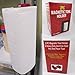 Magnetic Paper Towel Holder Mount Kitchen Workshop Houseware Refrigerator