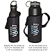 WaterVault Neoprene Bottle Sling, Water Bottle Holder with Adjustable & Detachable Strap