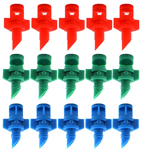 MARRTEUM Micro Atomizing Garden Sprinkler Nozzle, 90/180/360 Degree at Amazon