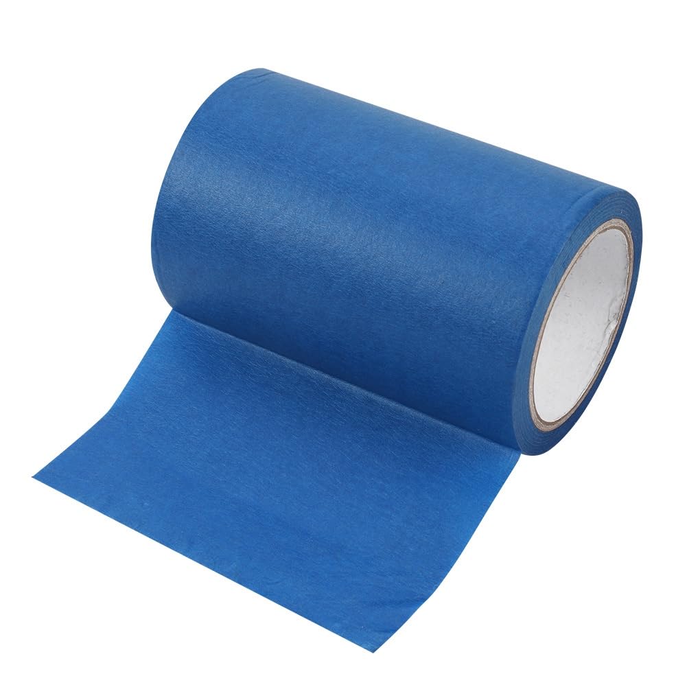 Lazmin 6 * 118In Blue Painters Tape for 3D Print, Professional Re-use Removal Full Masking Tape with Great Adhesion Suitable for 3D Printer