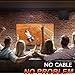 [2019 Upgraded] HDTV Antenna,Indoor Digital TV Antenna Amplified 140 Miles Range Support 4K 1080P Free HD VHF Uhf & All Older TV's Digital Antenna with Amplifier Signal Booster,17ft Coax Cable