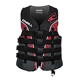 O'Neill Men's Superlite USCG Life Vest, Black/Graphite/Red/White,Large