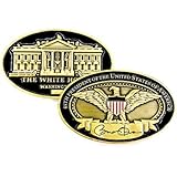 President Barack Obama White House Eagle Signed Challenge Coin