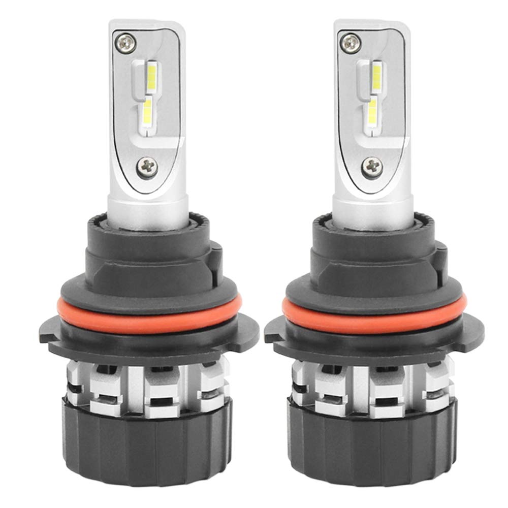 Halogen Head Light Replacement 1 Pair 2 Year Warranty 9007 HB5 6000LM
