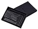 Travelambo Magnetic Money Clip Front Pocket Wallet Slim Minimalist Wallet RFID Blocking (milled black)