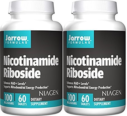 Jarrow Formulas Nicotinamide Riboside 100 Mg Tabs, Energy Support, 60 Count x 2