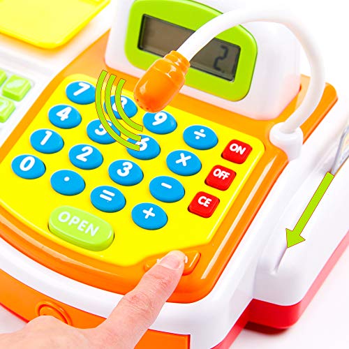 1 KIDAMI+Pretend+Register+Realistic+Accessories