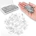 Paper Clips, 700 Pcs Assorted Paperclips for School, Home and Office (28mm, 33mm, 50mm)