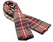 Zando Plaid Blanket Thick Winter Scarf Tartan Chunky Wrap Oversized Shawl Cape