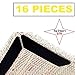 Rug Grippers Ultra  - 16 Pieces For A Perfect Non Slip Pad.  Easier To Use Than Carpet Tape And Rug Tape.  Best Carpet Grippers Available!  ​Ideal For A Smooth Carpet Pad.