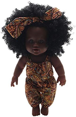 HYINGA 30CM Handmade Silicone Vinyl Adorable Lifelike Toddler Reborn Baby (Multicolor)