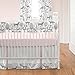Carousel Designs Pink and Gray Woodland Crib Blanket