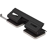 Perfurador de Papel Metal 9401, 4 Furos, 10 Folhas, Eagle, 291.0100, Preto/Cinza