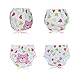 Baby Girls' Training Pants Reusable 5 Pack Toilet Training Underwear Nappy Panties Size 90 2T Medium