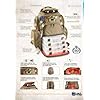 Wild-River-by-CLC-WT3604-Tackle-Tek-Nomad-Lighted-Backpack-with-Four-PT3600-Trays