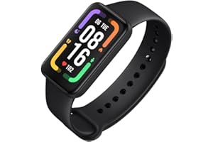 Xiaomi Redmi Smart Band Pro, 1.47" Full AMOLED Display, 110+ Fitness Modes, Up to 14 Days Battery Life, Heart Rate Tracking, 5 ATM Water Resistance, Sleep Quality Tracking, SPO₂ Monitoring, Black