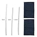Ring Size Adjuster, Set of 12 with Jewelry Polishing Cloth, 3 Sizes (1.2mm/2mm/3mm) for Any Rings, Perfect for Loose Rings (12 PC)