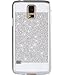 Galaxy S5 Case, BENTOBEN Glitter Sparkly Bling Luxury Ultra Slim Hard Cover Laminated with Shiny Faux Leather Protective Case for Samsung Galaxy S5 (i9600), Silver