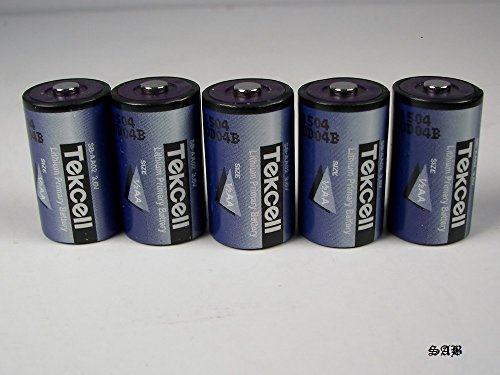 UPC 737993526766, (5) Tekcell SB-AA02 14250 1/2AA LITHIUM BATTERIES FOR TADIRAN TL-5151TL-5902