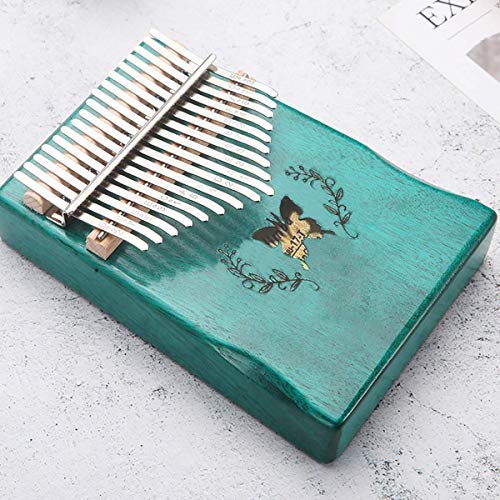 Vilihy-Kalimba-Mbira-Thumb-Piano-Sanza-17-keys-Solid-Wood-Finger-Piano-with-Carry-Bag-Music-Book-Musical-Scale-Stickers-Tuning-Hammer-Finger-sleeve-Musical-Gift-Easy-to-learn