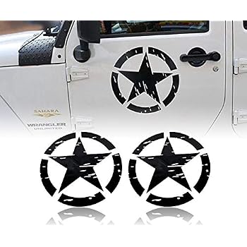 Amazon Com Hooke Road Us Army Military Star Car Sticker Decals