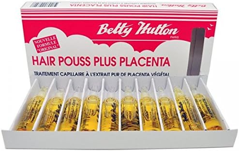 Betty Hutton Vegetable Placenta Treatment Vials 10 X 10 Ml 10 Milliliters