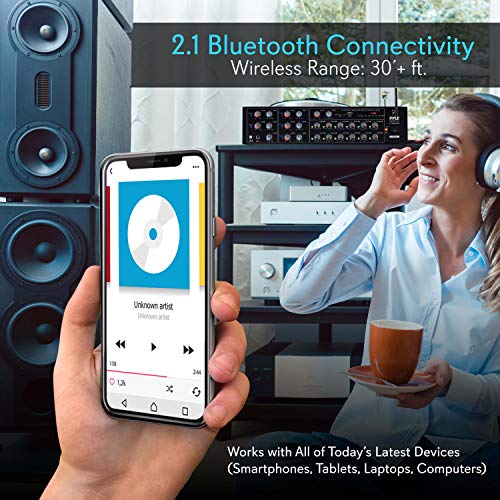6 12+Channel+Wireless+Bluetooth+Power+Amplifier